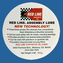 SRCC Synthetic Lubricants Now Featuring Red Line Synthetic Lubricant Products