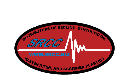 SRCC Synthetic Lubricants offering a complete line of Red Line Oil Products, Kleenfilter, and Scribner Plastics 